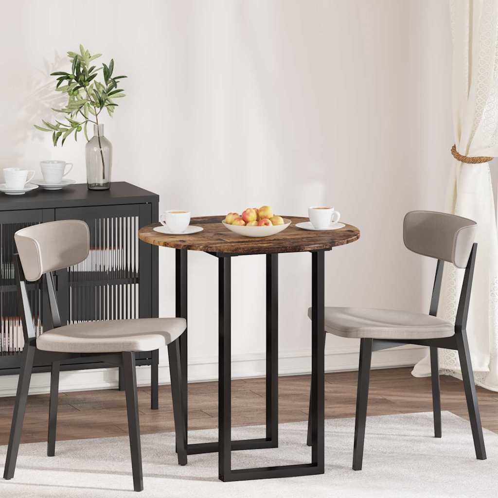 vidaXL Placă de masă Lemn vechi 70 x 70 x 1.5 cm Lemn compozit