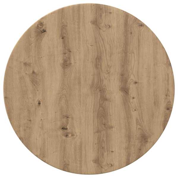 vidaXL Lauda peal &Oslash; 70 x 1,5 cm &Uuml;mmargune Tehispuit Artisan tamm