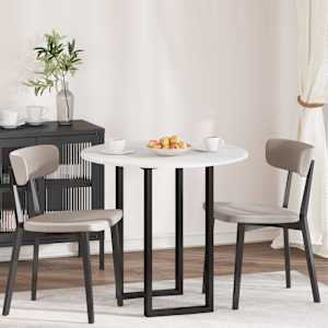 Nepremična površina Bela 80 x 80 x 1,5 cm Konstruiran les