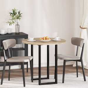 Nepremična površina sonoma hrast Ø 80 x 1,5 cm Konstruiran les