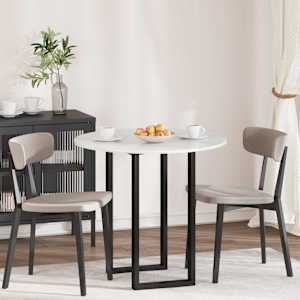 Nepremična površina Bela z visokim sijajem 80 x 80 x 1,5 cm