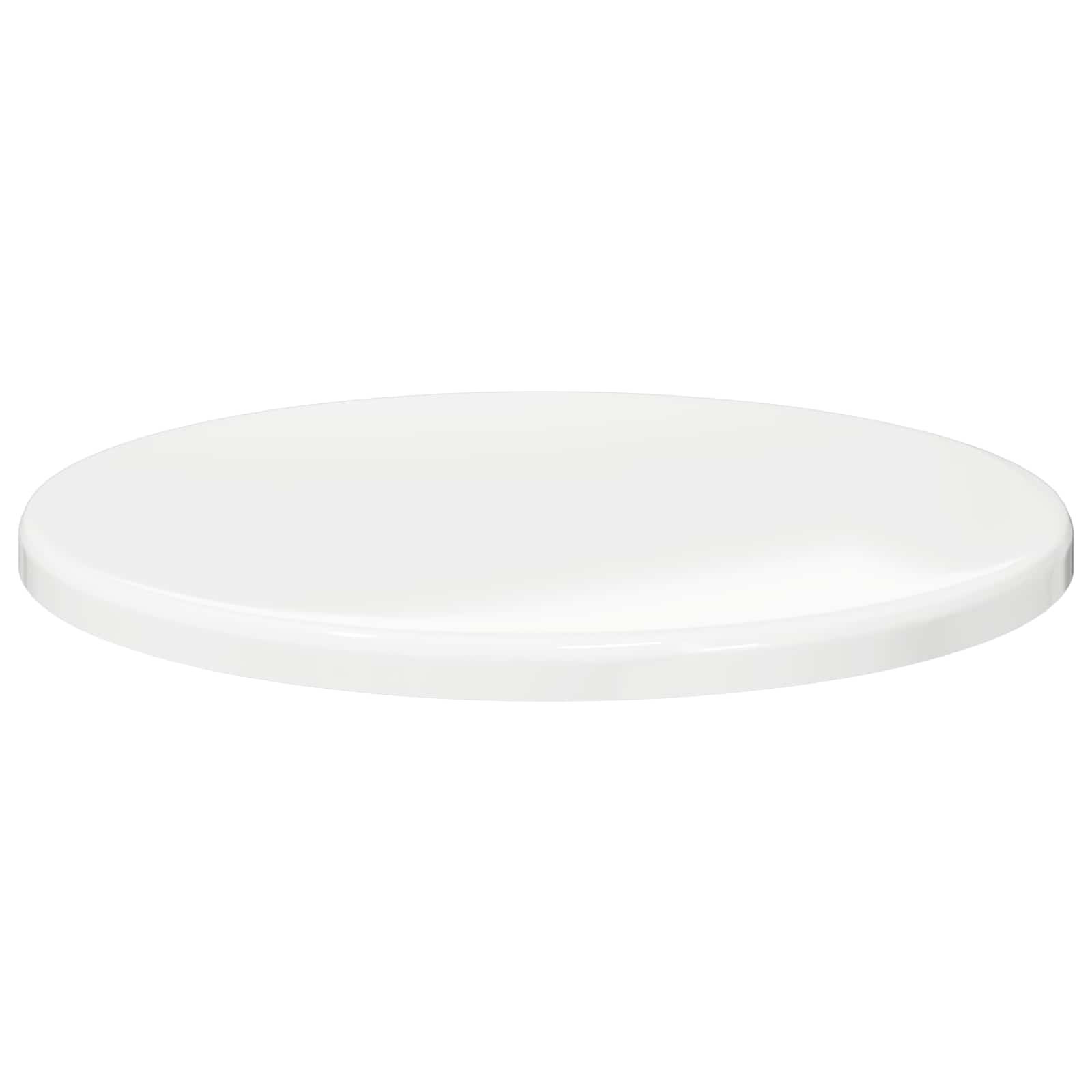 Lauda peal Kõrgläikega valge Ø 80 x 1,5 cm Tehispuit 5 Kõik vajalik sinu aeda ja koju! Lauda peal Kõrgläikega valge Ø 80 x 1,5 cm Tehispuit - Image 5