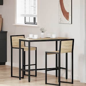 stůl Sonoma dub 100 x 50 x 90,5 cm Inženýrské dřevo a ocel - obrázek 1