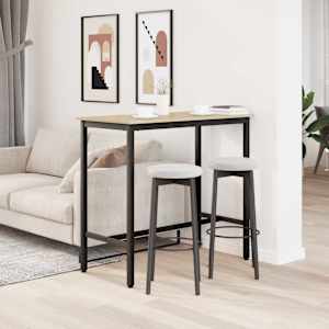 stůl Sonoma dub 100 x 50 x 90,5 cm Inženýrské dřevo a ocel - obrázek 4