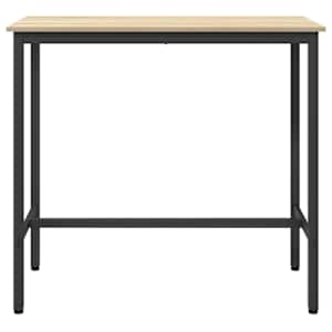 stůl Sonoma dub 100 x 50 x 90,5 cm Inženýrské dřevo a ocel - obrázek 5