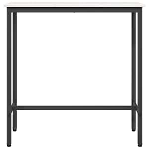 stůl Bílá 100 x 40 x 101 cm Inženýrské dřevo a ocel - obrázek 5