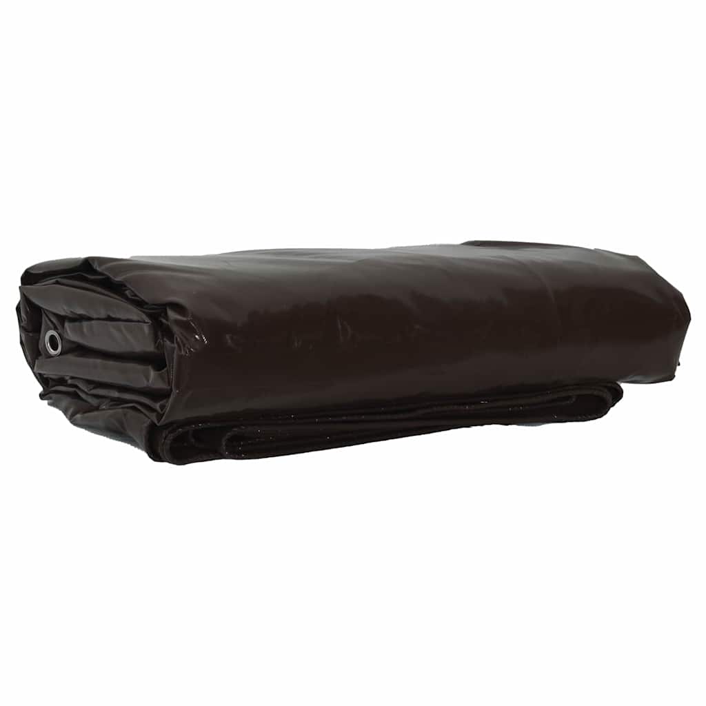 vidaXL Pânză 650g / m² Maro 2,5 x 4,5 m Pânză cu acoperire PVC