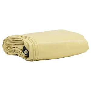vidaXL Tarpaulin 650g / m&sup2; Beež 2 x 3 m L&otilde;uend PVC kattega