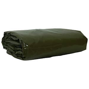 vidaXL Tarpaulin 650g / m&sup2; Oliiviroheline 2 x 3 m L&otilde;uend PVC kattega