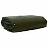 vidaXL Tarpaulin 650g / m&sup2; Oliiviroheline 6 x 8 m L&otilde;uend PVC kattega