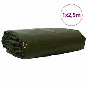 Plachta 650g / m² Olivově zelená 1 x 2,5 m - obrázek 2