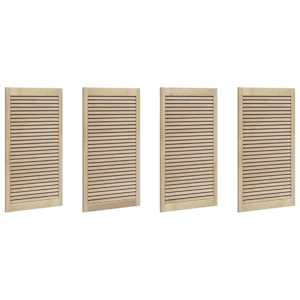 Skříňové dveře se dveřmi 4 ks Přírodní 110 x 2,1 x 59,5 cm - obrázek 2