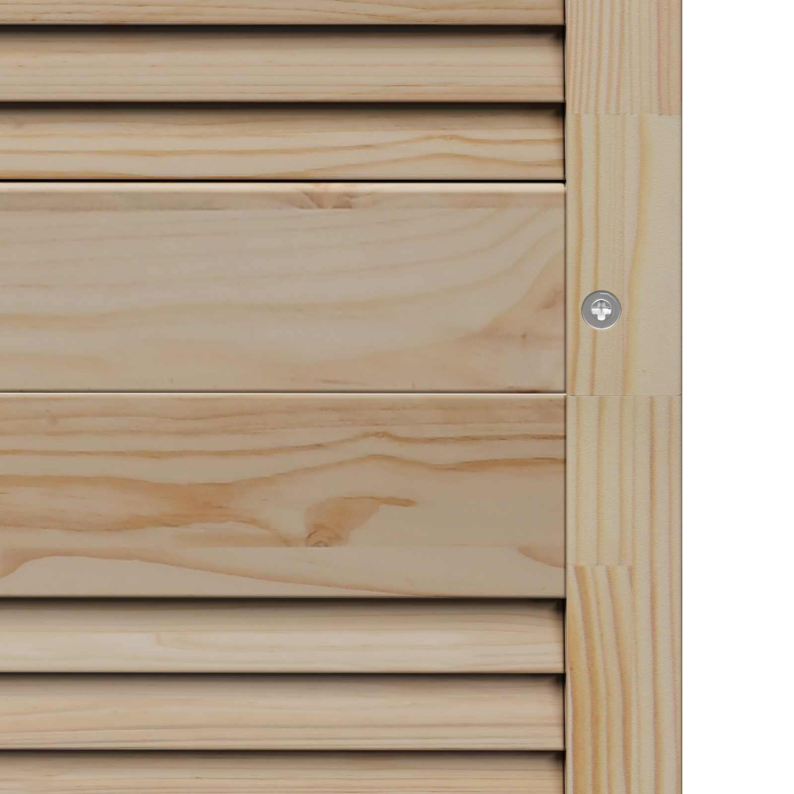 Vrata omare z vrati 4 pcs Naravna 170 x 2,1 x 49,5 cm - slika 9