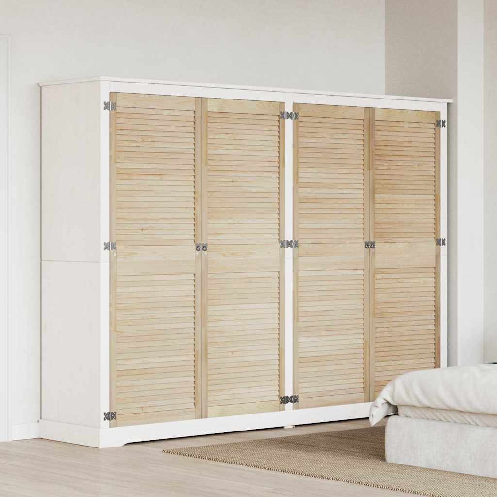 vidaXL Uși de cabinet 4 pcs Maro 170 x 59.5 x 2.1 cm Lemn masiv de pin