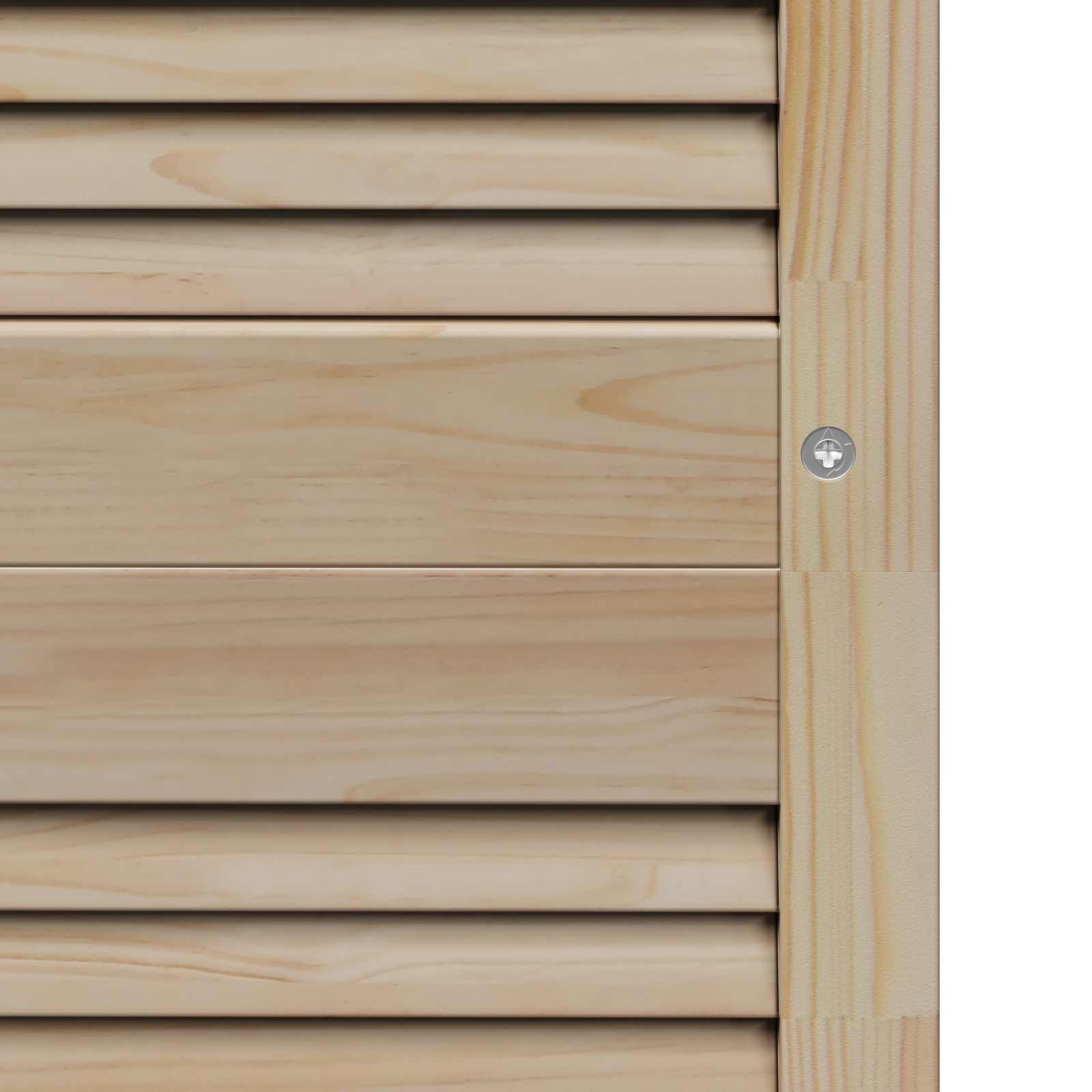 Kabeļa Durvis ar durvīm 4 pcs Dabiska 201 x 2,1 x 39,5 cm