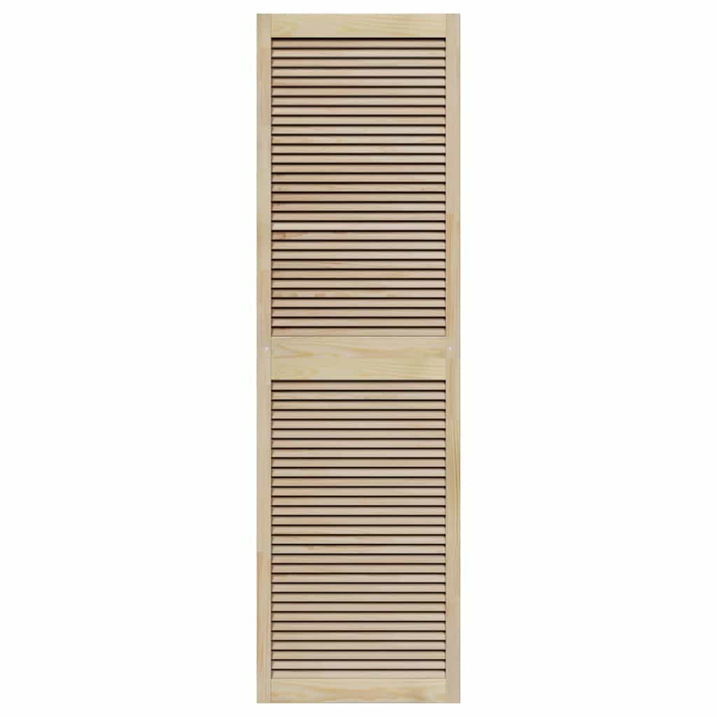 Széfajtó 4 pcs Természetes 201 x 2,1 x 59,5 cm Tömör fenyőfa