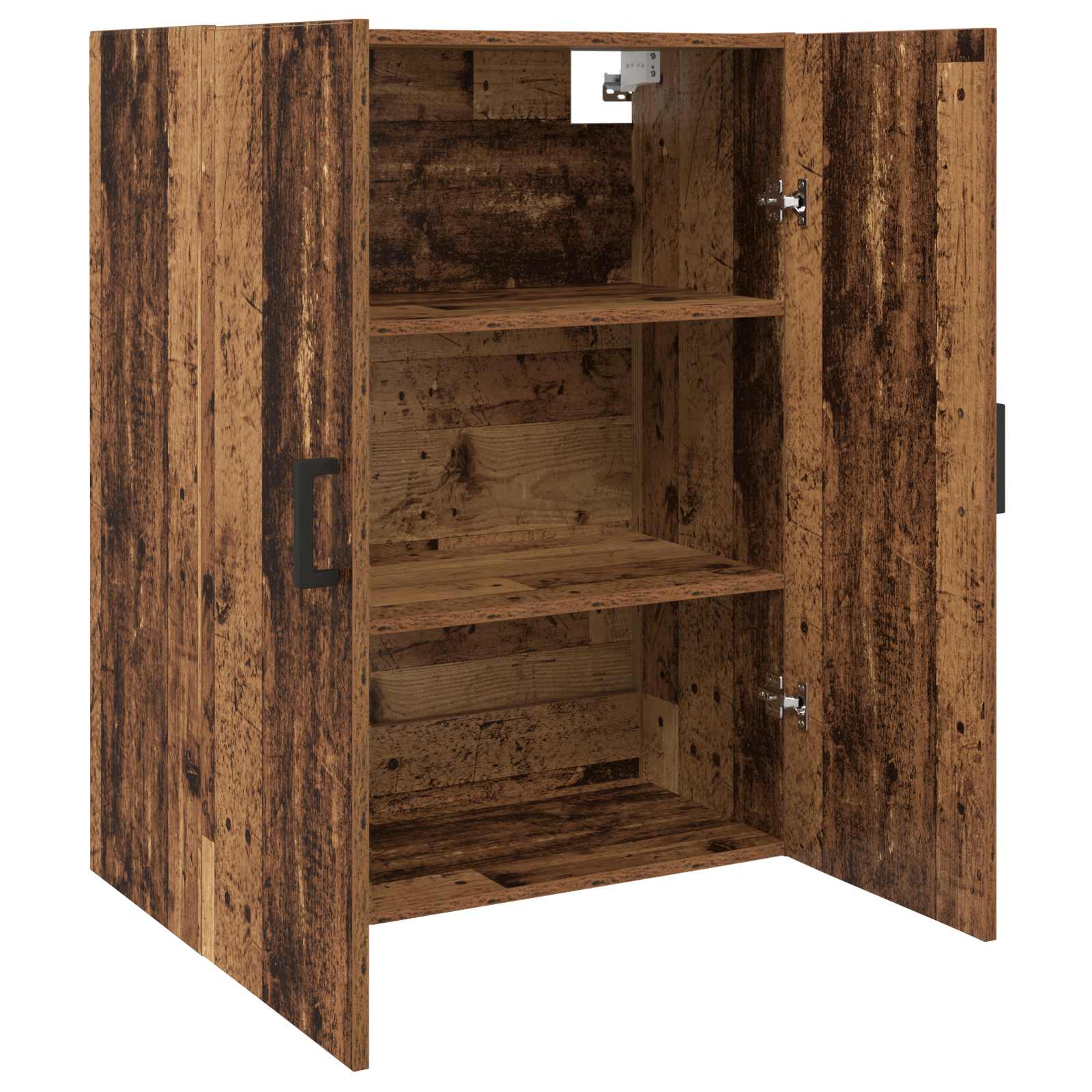 Nástěnná skříň Nástěnný 2 pcs Staré dřevo 69,5 x 34 x 90 cm - obrázek 6