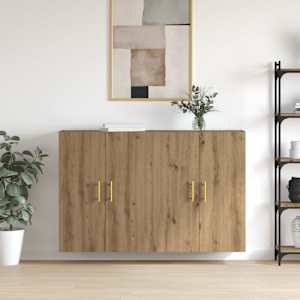 Nástěnná skříň Nástěnný 2 pcs Artisanový dub 69,5 x 34 x 90 cm - obrázek 1