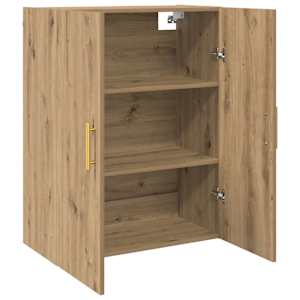 Nástěnná skříň Nástěnný 2 pcs Artisanový dub 69,5 x 34 x 90 cm - obrázek 6