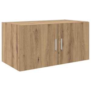 Úložná skříňka 2 pcs Artisanový dub 80 x 42,5 x 225 cm - obrázek 6