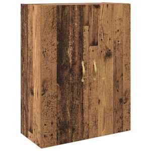 Nástěnná skříň Nástěnný 2 pcs Staré dřevo 69,5 x 34 x 90 cm - obrázek 5