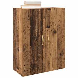 Nástěnná skříň Nástěnný 2 pcs Staré dřevo 69,5 x 34 x 90 cm - obrázek 3