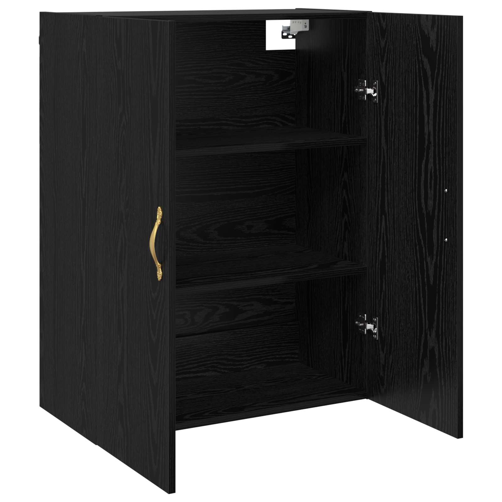 Nástěnná skříň Nástěnný 2 pcs Černý dub 69,5 x 34 x 90 cm3394520