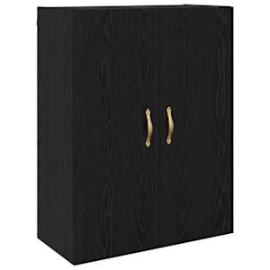 Nástěnná skříň Nástěnný 2 pcs Černý dub 69,5 x 34 x 90 cm - obrázek 5