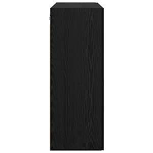 Nástěnná skříň Nástěnný 2 pcs Černý dub 69,5 x 34 x 90 cm - obrázek 8