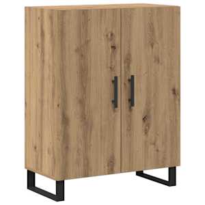 Vysoký bufet 2 pcs dub artisan Kompozitní dřevo - obrázek 8