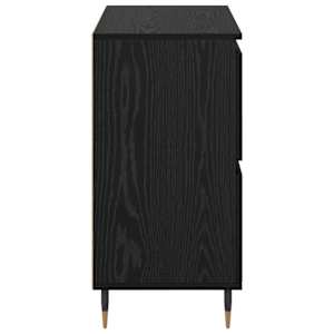 Úložná skříňka 2 pcs Černý dub 60 x 35 x 70 cm - obrázek 8
