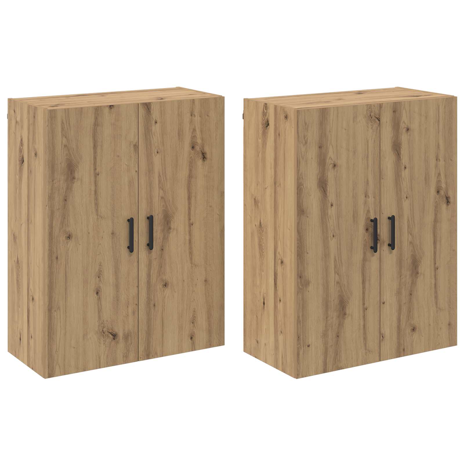 Nástěnná skříň Nástěnný 2 pcs Artisanový dub 69,5 x 34 x 90 cm3394531