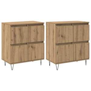 Konzole 2 pcs dub artisan - obrázek 2