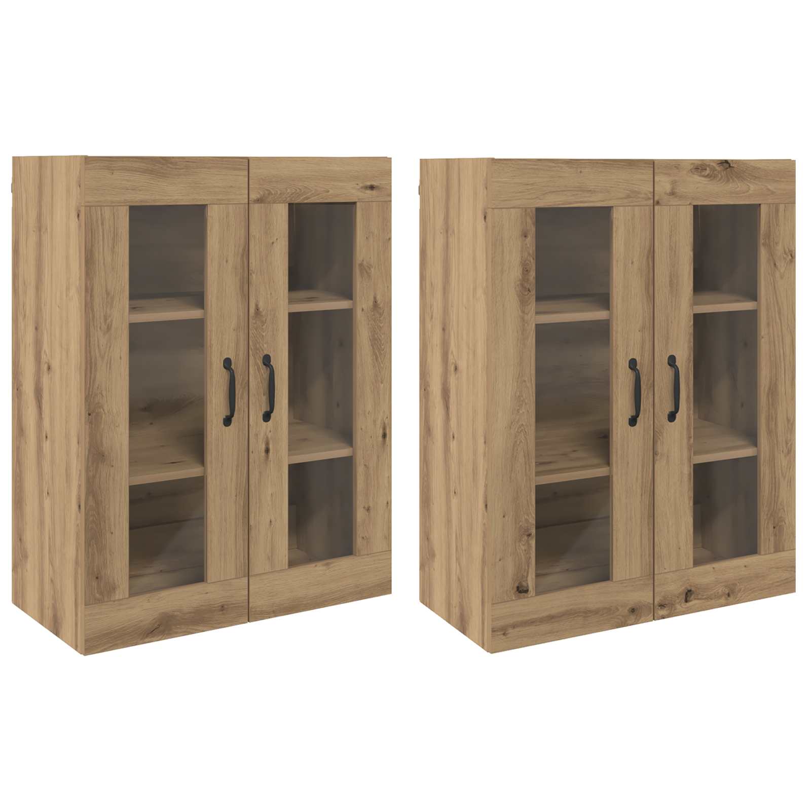 Nástěnné skříňky 2 pcs dub artisan 69,5 x 34 x 90 cm3394537