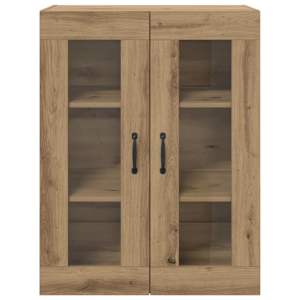 Nástěnné skříňky 2 pcs dub artisan 69,5 x 34 x 90 cm - obrázek 7