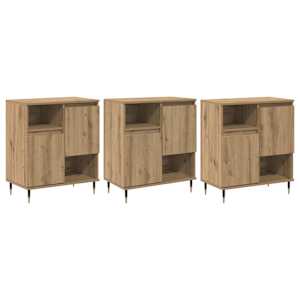 Konzole 3 pcs Artisanový dub - obrázek 2