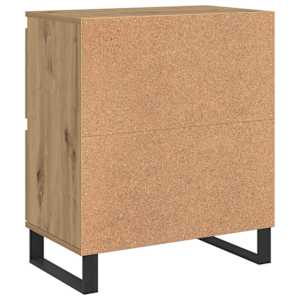 Servírovací skříň 2 pcs Artisanový dub 60 x 35 x 70 cm - obrázek 9