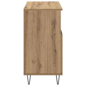 Servírovací skříň 2 pcs Artisanový dub 60 x 35 x 70 cm - obrázek 8
