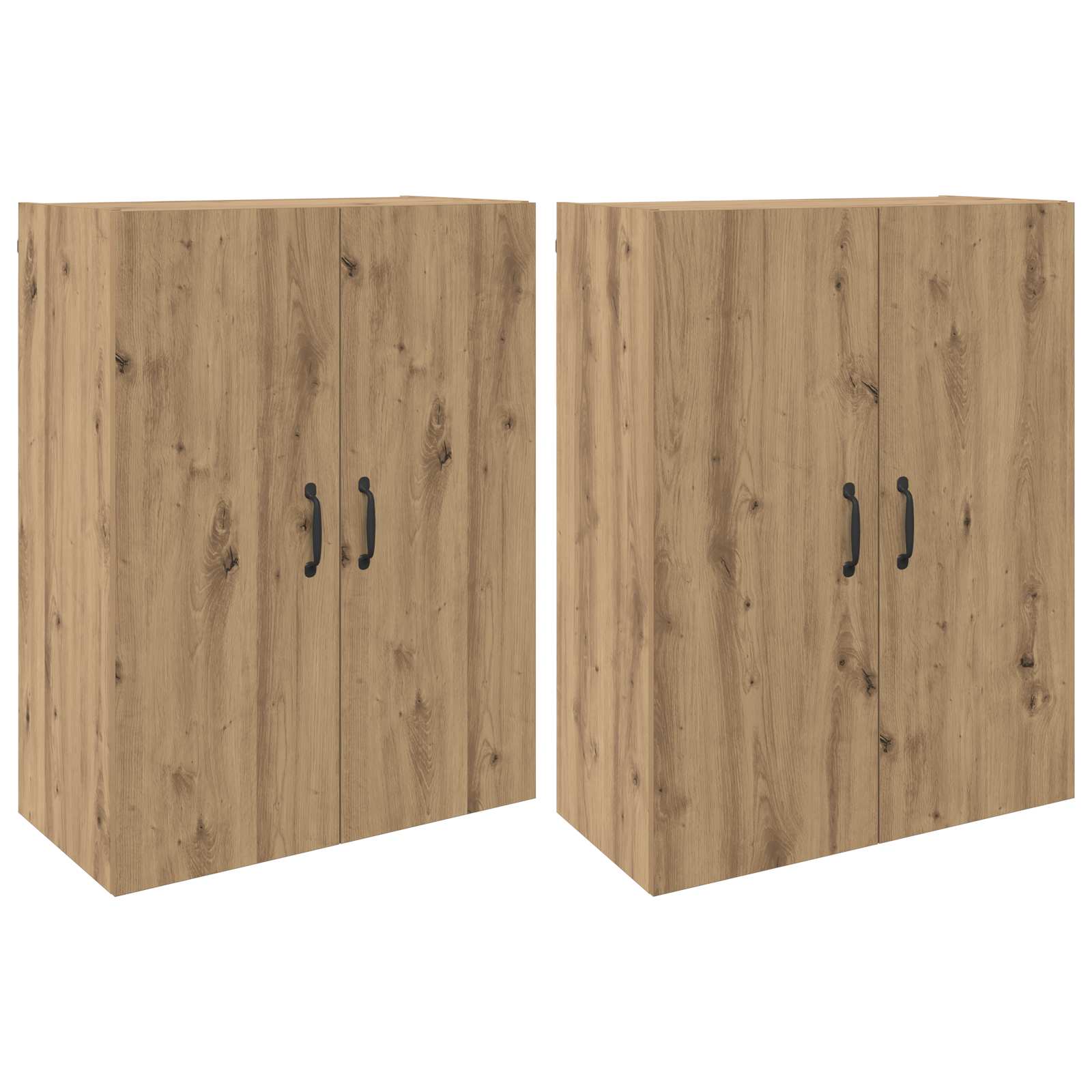 Nástěnná skříň Nástěnný 2 pcs Artisanový dub 69,5 x 34 x 90 cm3394552