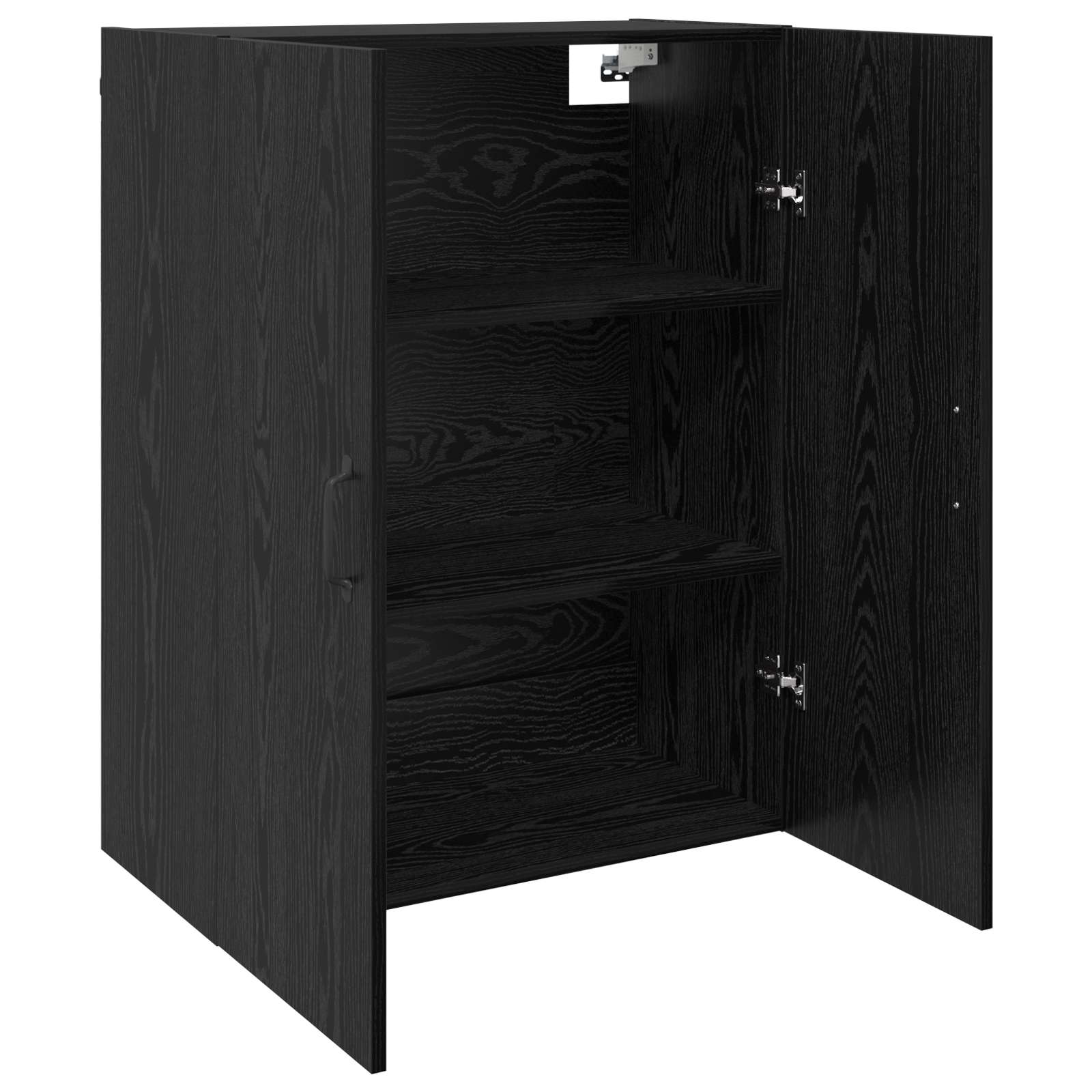 Nástěnná skříň Nástěnný 2 pcs Černý dub 69,5 x 34 x 90 cm - obrázek 6