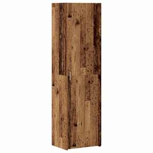 Servírovací skříň 2 pcs Staré dřevo 50 x 41 x 225 cm - obrázek 7