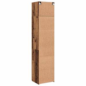 Servírovací skříň 2 pcs Staré dřevo 50 x 41 x 225 cm - obrázek 10