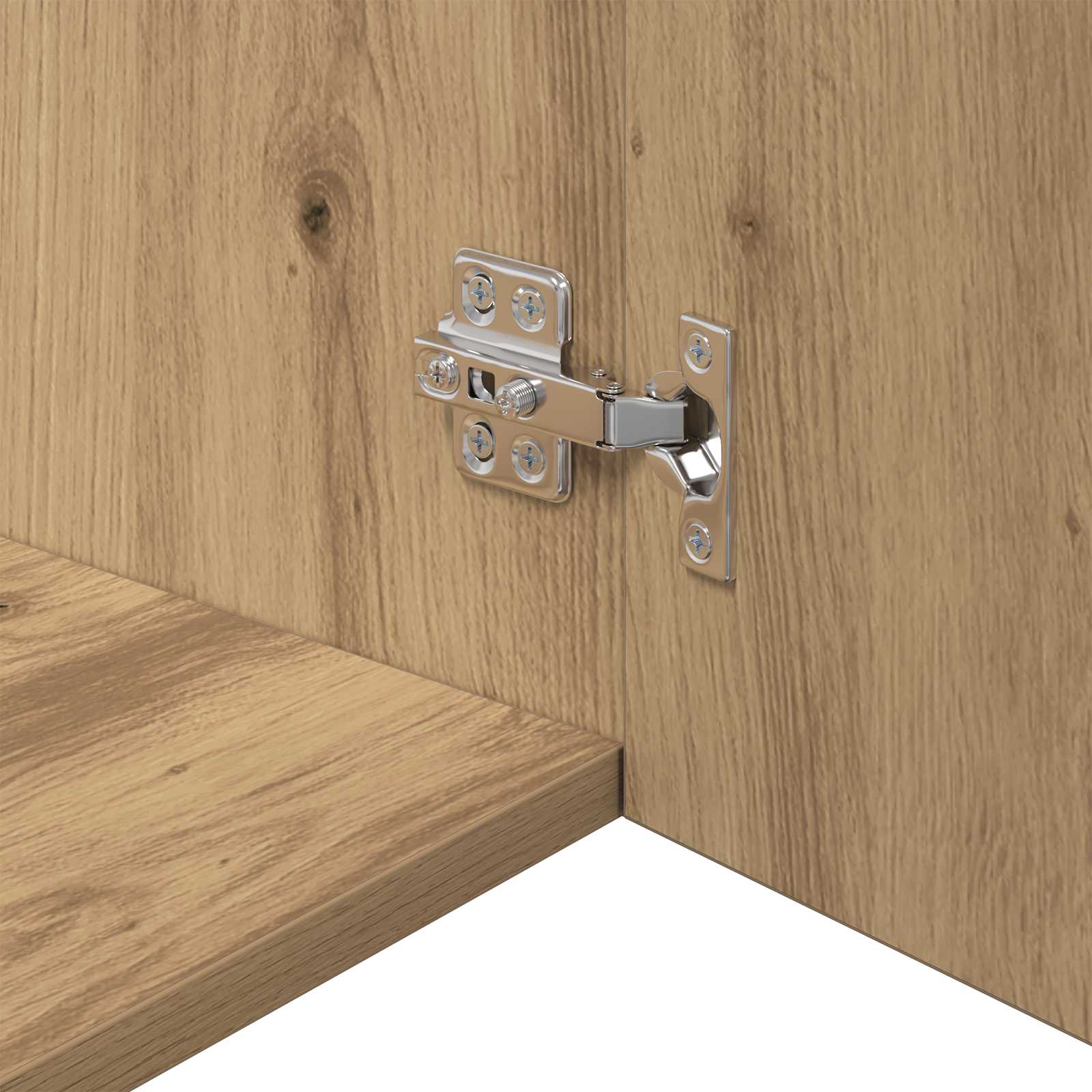 Servírovací skříň 3 pcs Artisanový dub - obrázek 11