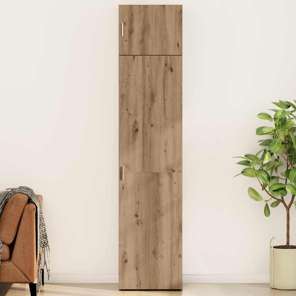 Hoiukapp riiuliga Muu ladustamisega uksega käsitöötamm 50 x 41 x 225 cm Tehispuit