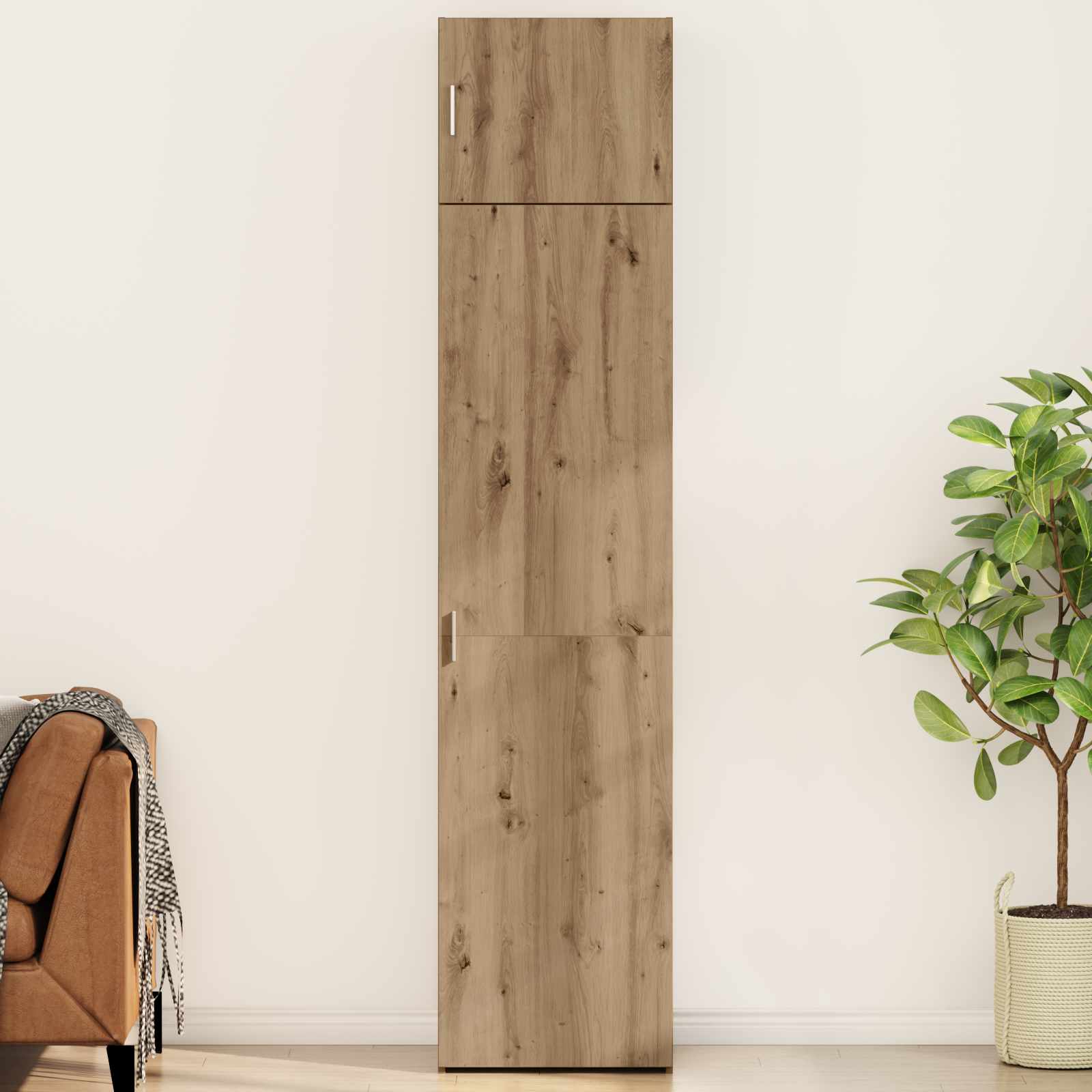 Servírovací skříň 3 pcs Artisanový dub