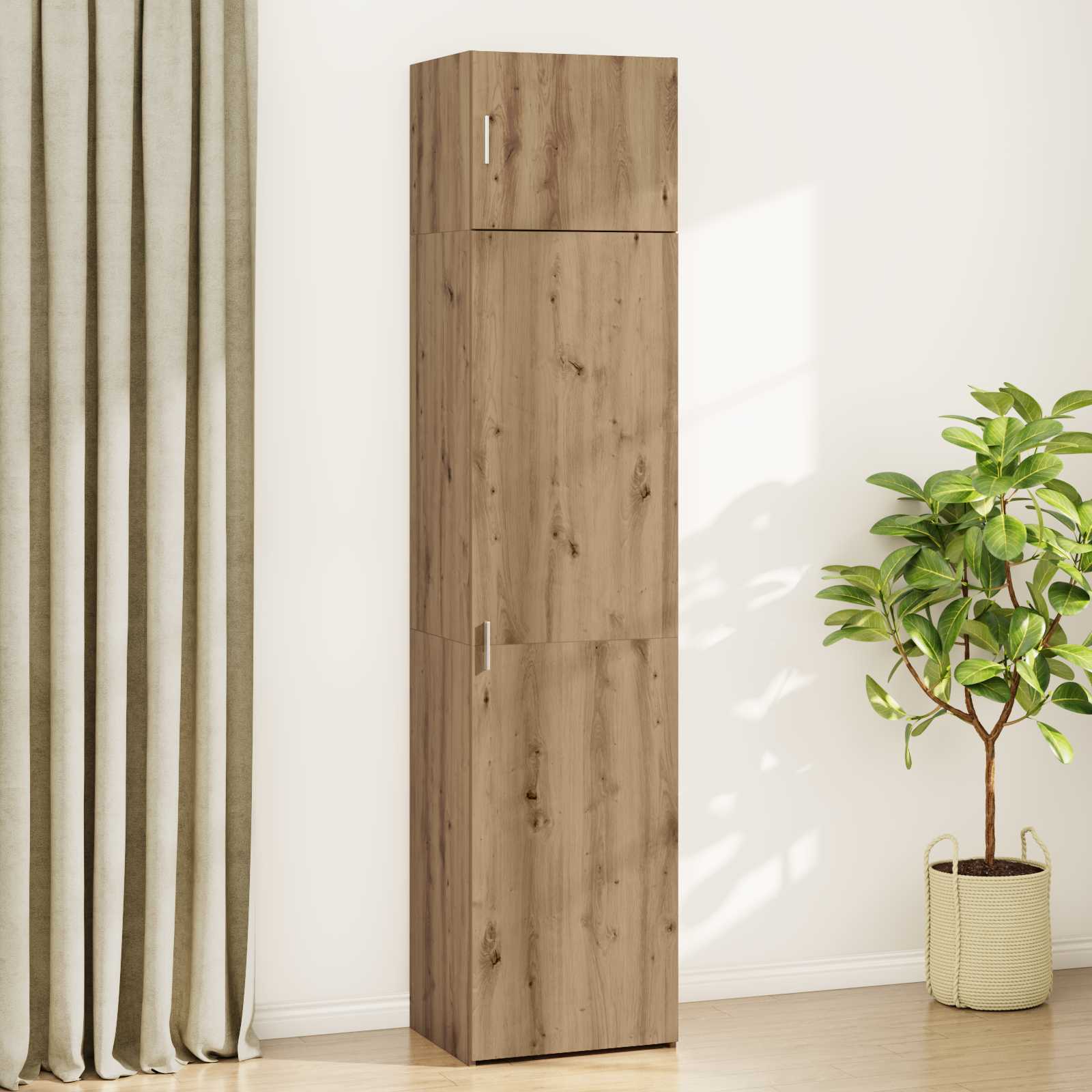 Servírovací skříň 3 pcs Artisanový dub - obrázek 4