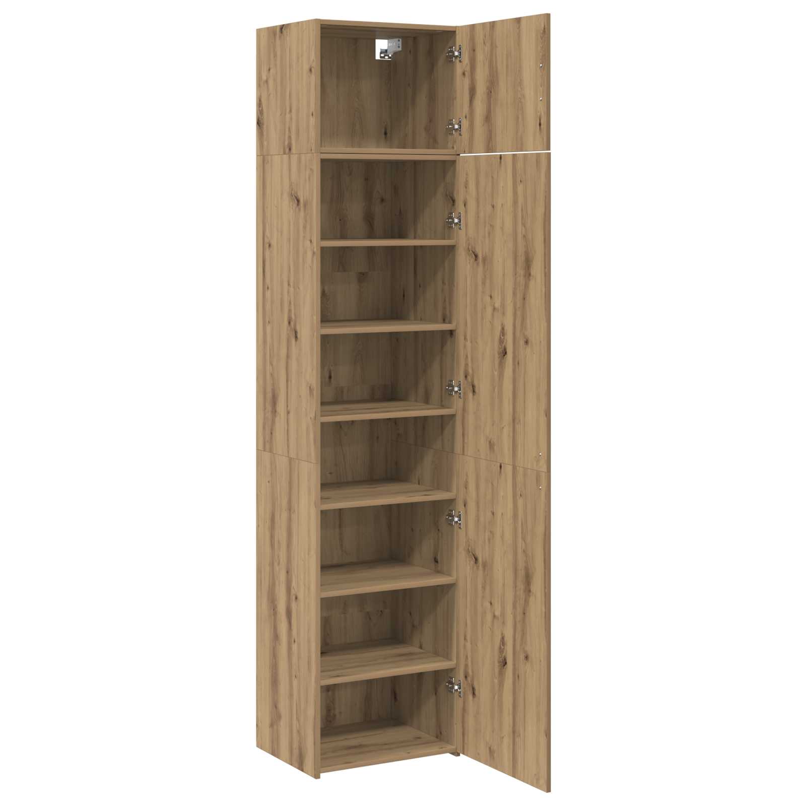 Servírovací skříň 3 pcs Artisanový dub - obrázek 5