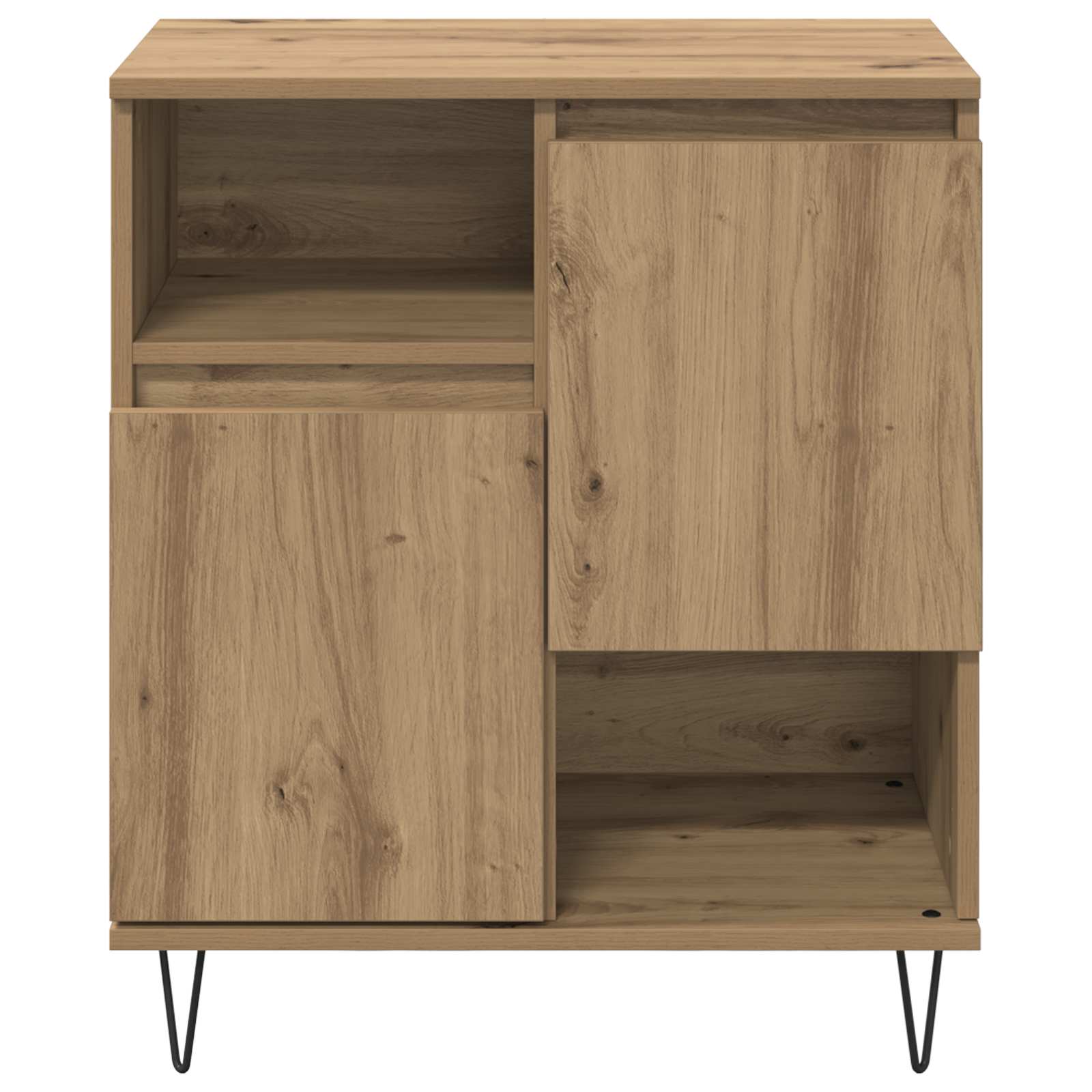 Servírovací skříň 3 pcs Artisanový dub 60 x 35 x 70 cm - obrázek 7