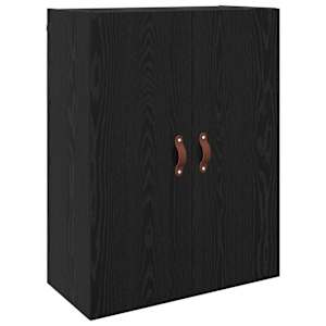 Nástěnná skříň Nástěnný 2 pcs Černý dub 69,5 x 34 x 90 cm - obrázek 5