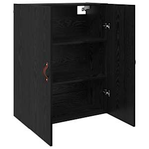 Nástěnná skříň Nástěnný 2 pcs Černý dub 69,5 x 34 x 90 cm - obrázek 6